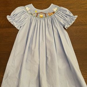 Petit Bebe smocked dress 24m